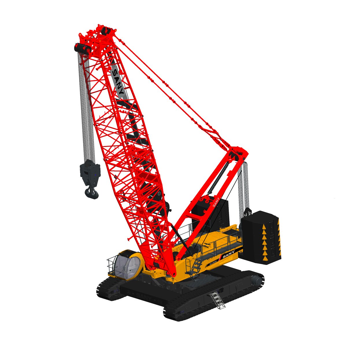 Sany SCA2600A 260t Crawler Crane - Sany Crane